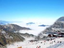 九鼎山太子嶺滑雪一日游， 茂縣九鼎山太子嶺滑雪場滑雪一日游