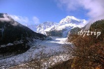 四川海螺溝旅游攻略：成都到海螺溝溫泉冰川二/三日游